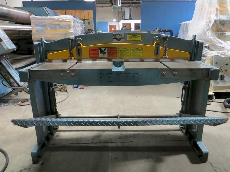 16 Ga x 52 in Pexto Foot Shear Model 152