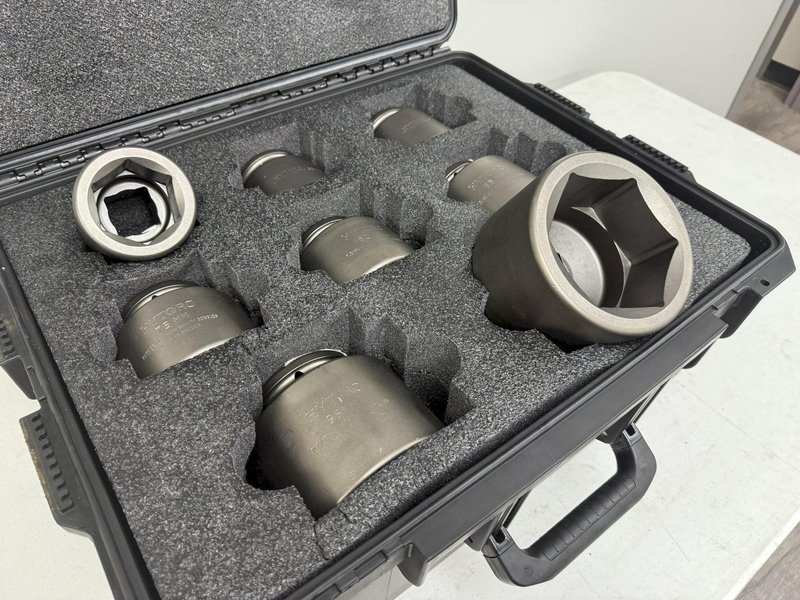 (8) 60 - 105 mm HYTORC 1.5&quot; HEX SOCKETS, FOR HYDRAULIC TORQUE WRENCH: YOBRO #24176