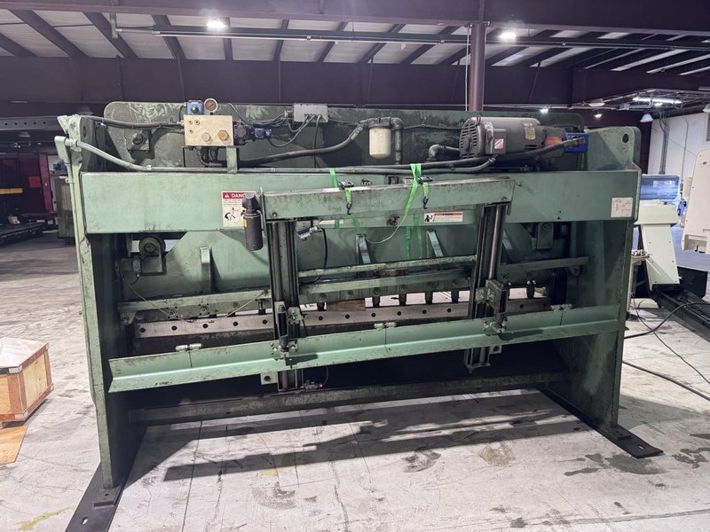 10’ X 3/8” Betenbender Hydraulic Shear, 1999 – Backgauge