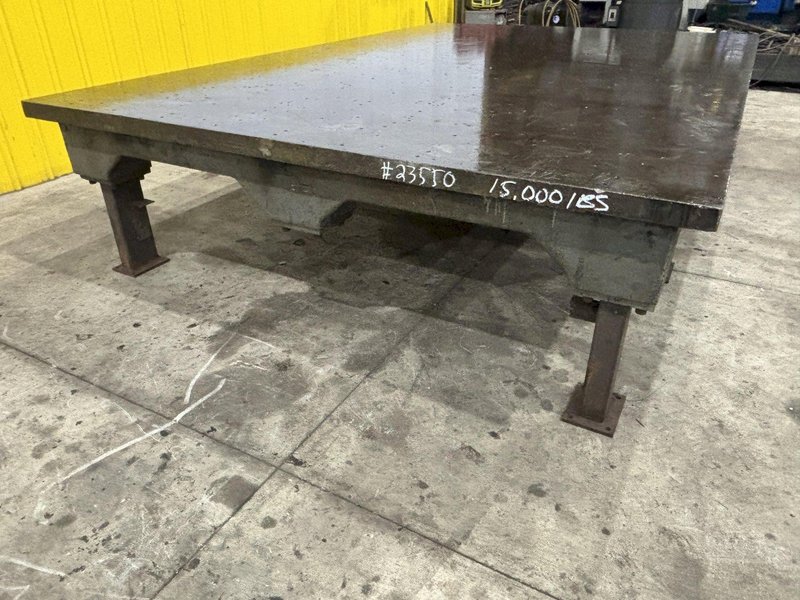 12&#039;3&quot; X 8&#039;3&quot; STEEL LAYOUT TABLE: STOCK #23550