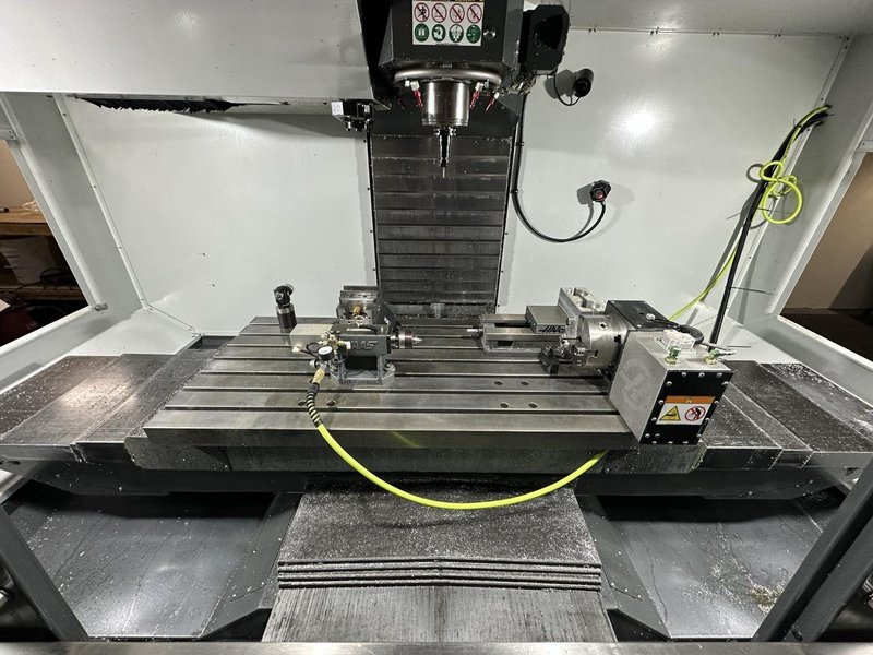 Haas VF-5SS 5 Axis VMC, 2021 – WIPS, Haas Rotary