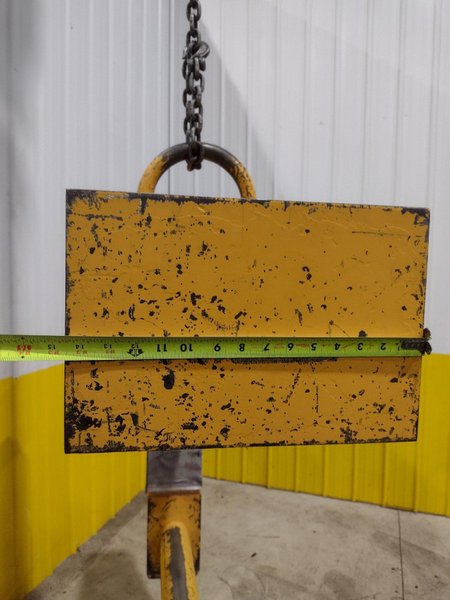 4 TON CALDWELL MODEL#81P-4-50 C HOOK ROLL LIFTER: STOCK #22715