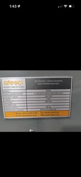Atesci Priming Machine - 80501