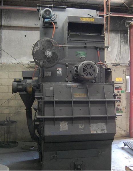 WHEELABRATOR TUMBLAST ABRASIVE BLAST CLEANING MACHINE: YOBRO #25940
