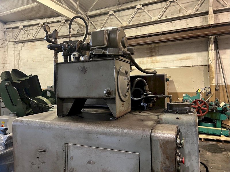 Reed Model A25 3 Die Cylindrical Die Thrufeed/Infeed Thread Rolling Machine