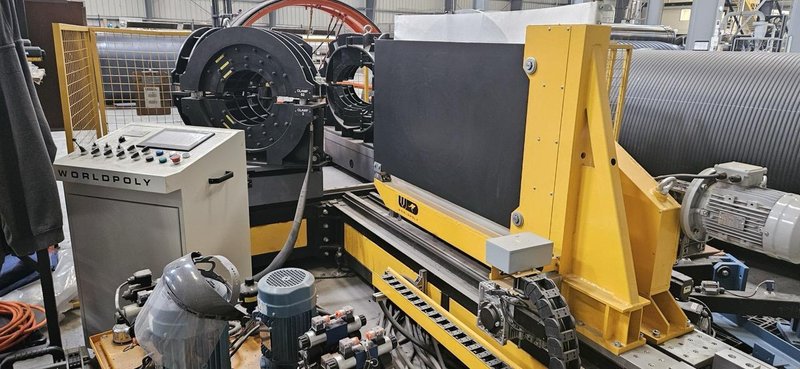 Worldpoly WH630 CNC Butt Welder, 2021 – 12″-24″ Capacity