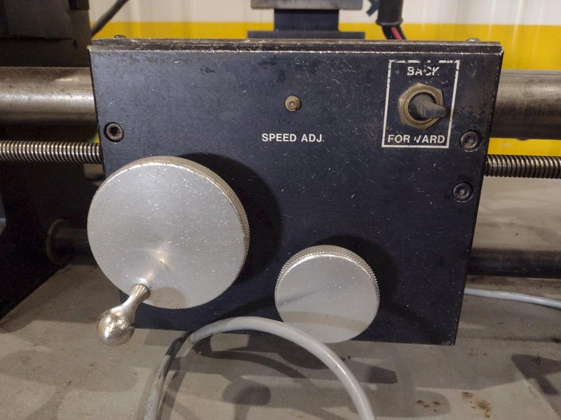 12" WELDLOGIC MODEL CWT-12 TIG WELDING LATHE, WITH WELDLOGIC AWS-150 CONTROLLER: YOBRO #24403