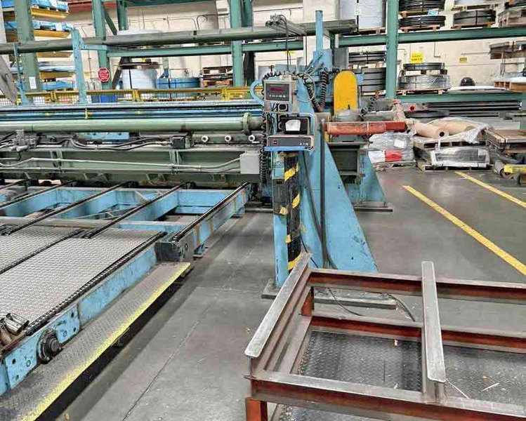 60&quot; x 0.135&quot; x 20,000# Pro Eco Cut to Length Line