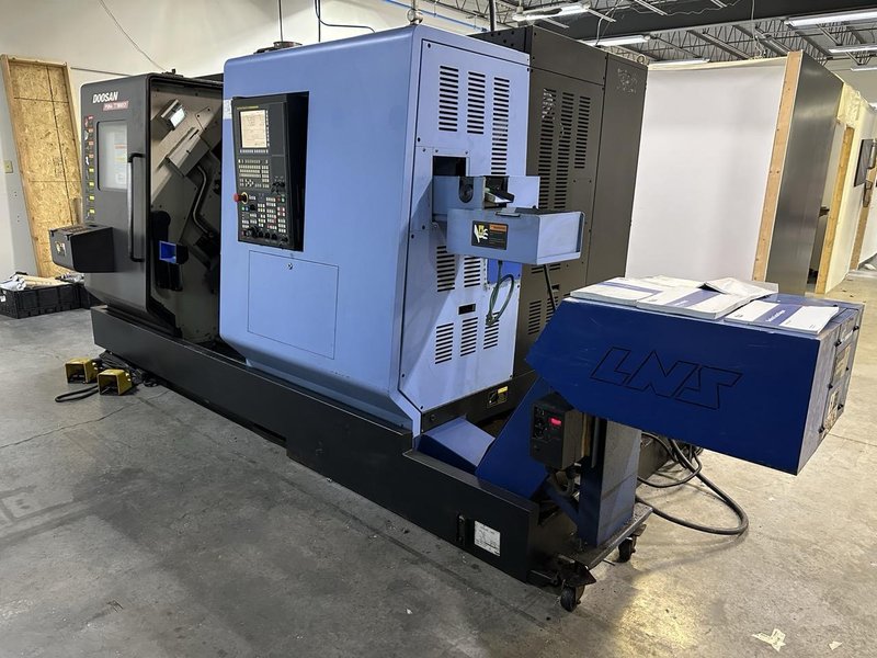 Doosan Puma TT-1800SY Multi-Axis CNC Lathe, 2014 – Parts Catcher, Tool Pre-setter