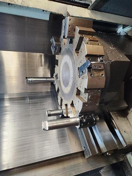 Mori Seiki SL 400B/2000 CNC Lathe, 24&quot; Turning, 86&quot; Centers, 12 Pos. Turret, Mori MSC 501 Control, 40/50HP, New 2000