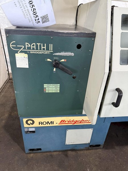 20&quot; X 40&quot; BRIDGEPORT ROMI EZ-PATH II CNC LATHE. STOCK # 0550525