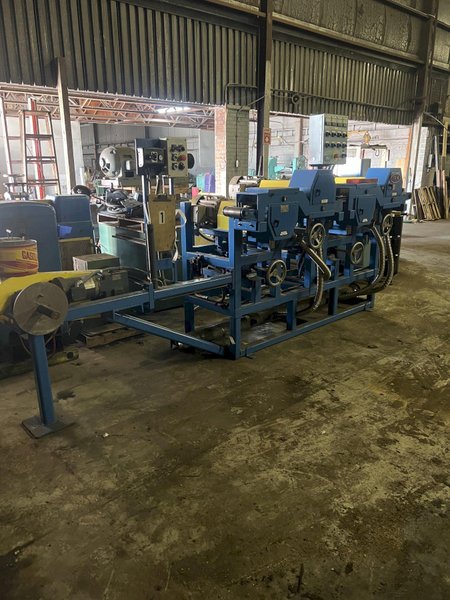 IRM Four Head Brushing Machine with Recoiler