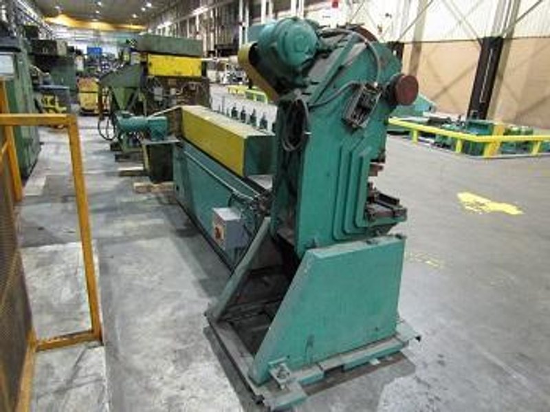 7 STAND CUSTOM ROLL FORMER W/ INLINE PUNCH PRESS