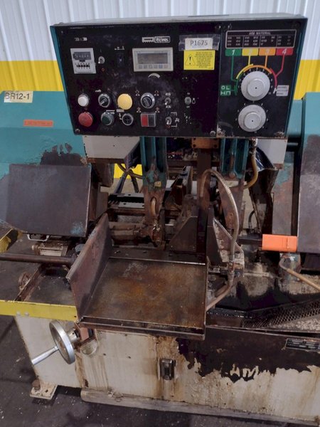 12" x 12" KALAMAZOO MODEL #KC12AX AUTOMATIC HORIZONTAL BANDSAW: STOCK #18787