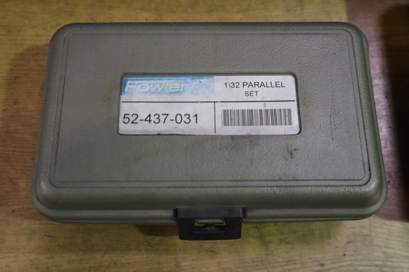 Vise Parallels (2) 1/8" Sets, (1) 1/32" Set- Auction Item