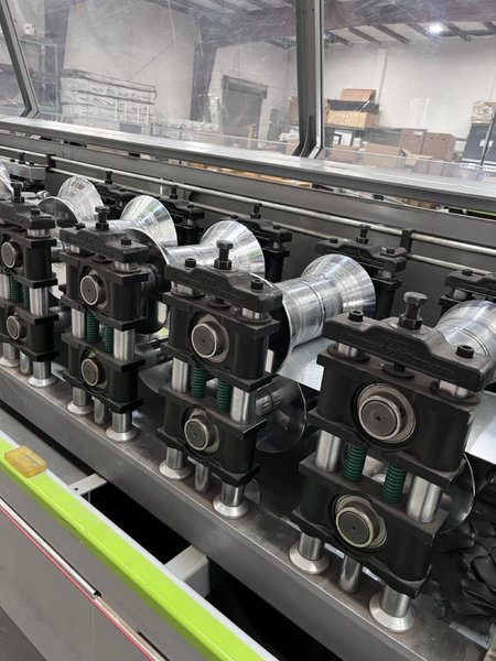 Framecad TF550H Roll Former, 2021 – 3MT HD Powdered Decoiler