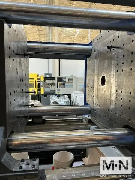 309 TON 34 OZ JSW MODEL J280ADS-890H ELECTRIC INJECTION MOLDING MACHINE MFG 2015