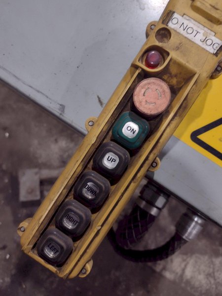 100,000 LBS BUSHMAN MODEL #MR9604 POWERED UPENDER / COIL FLIPPER WITH ROTATION: YOBRO #24612