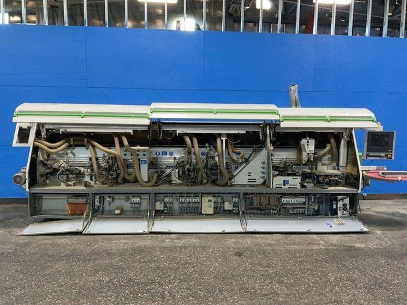 POLYMAC SINGLE-SIDED AUTOMATIC EDGEBANDER  -  AKRON 855