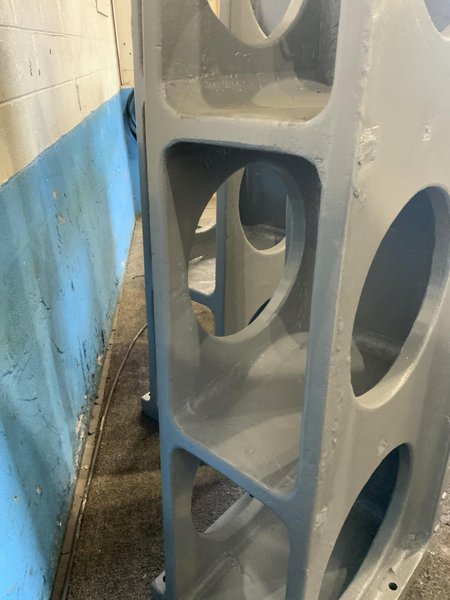 1 SET OF 24" X 28" X 84" T SLOTTED ANGLE PLATE: STOCK #80866