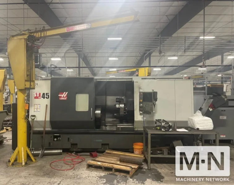 HAAS ST-45 CNC Lathe, 2014