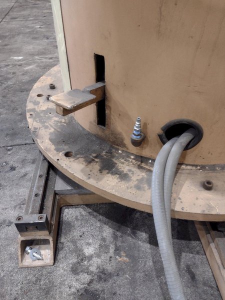 4,000 LBS X 18&quot; CWP MODEL #3RDM-18 DOUBLE END MOTORIZED COIL REEL UNCOILER: YOBRO #23973