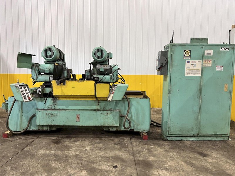24" TO 66" x 15 HP GIDDINGS &amp; LEWIS SELF CENTERING &amp; FACING MACHINE: STOCK #12230