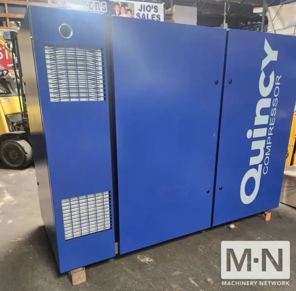 30 HP Quincy QOFT-30V Oil-Free Vari-Speed Rotary Screw Air Compressor Package - New 2021