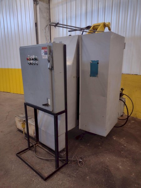 10,000 LB 5 TON X 30&quot; RED BUD (RBI) MODEL #RM24-16 MOTORIZED POWER COIL REEL / UNCOILER STOCK #3188