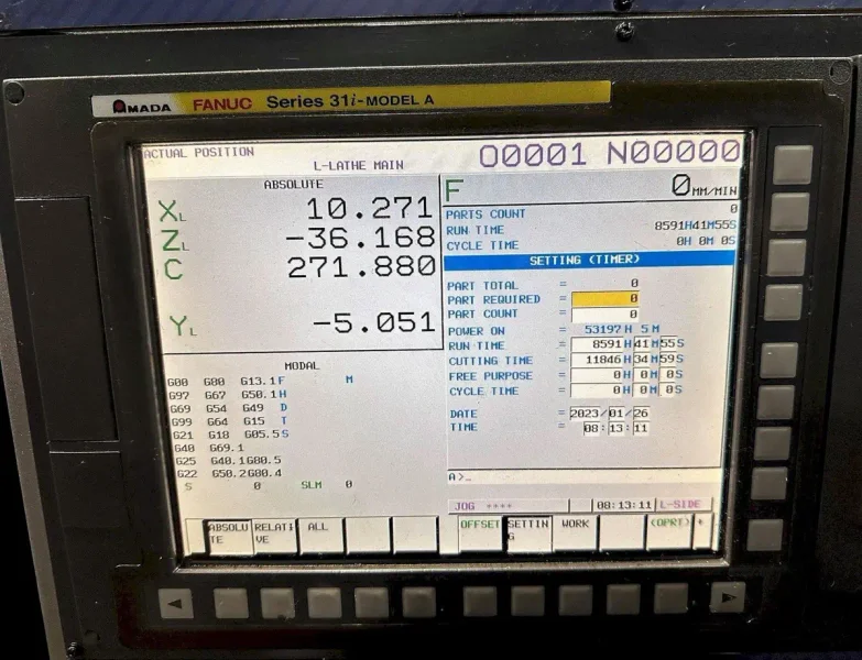 2012 AMADA S10 | Lathes, CNC (3-Axis or More)