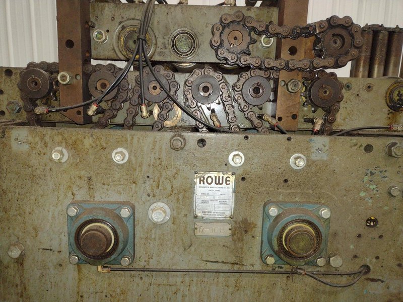 20" X .190" ROWE MODEL #C6-20 MOTORIZED COIL STRIP STRAIGHTENER: YOBRO #24754