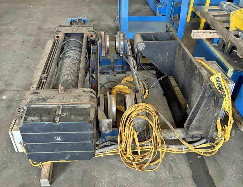 10 TON DONATI CRANE HOIST STOCK# 4051