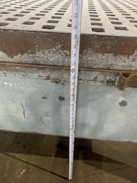 60&quot; X 60&quot; X 40&quot;H ACORN WELDING TABLE W/ STAND. STOCK # 1165223.