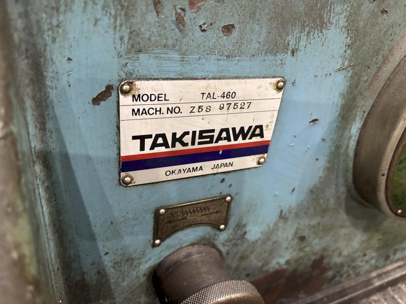 18" X 40" TAKISAWA MODEL #TAL-460 ENGINE LATHE: YOBRO #23860