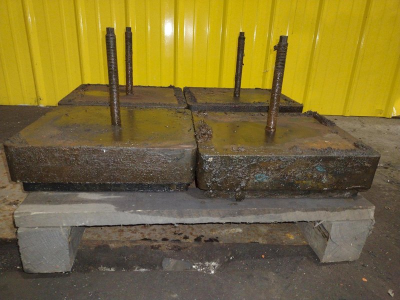 (4) VIBRA DYNAMICS PRESS VIBRATION ISOLATION FEET PADS: YOBRO #25161