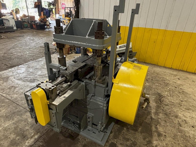 4-POST CUTOFF PRESS AND SERVO DIE ACCELERATOR. STOCK # 0991225
