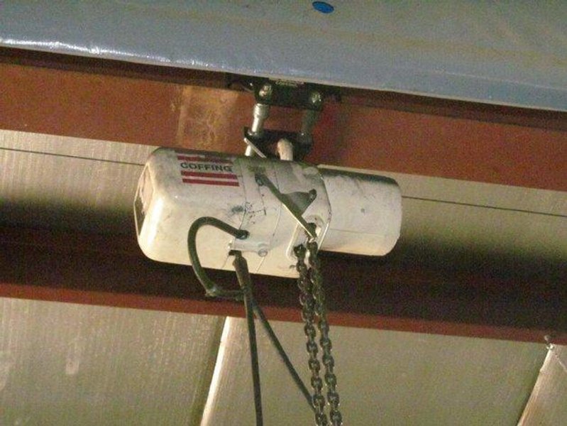 1 TON COFFING ELECTRIC CHAIN HOIST: STOCK #78247