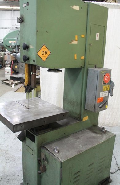 20' START RITE MODEL #V500F VERTICAL BANDSAW: STOCK #63538