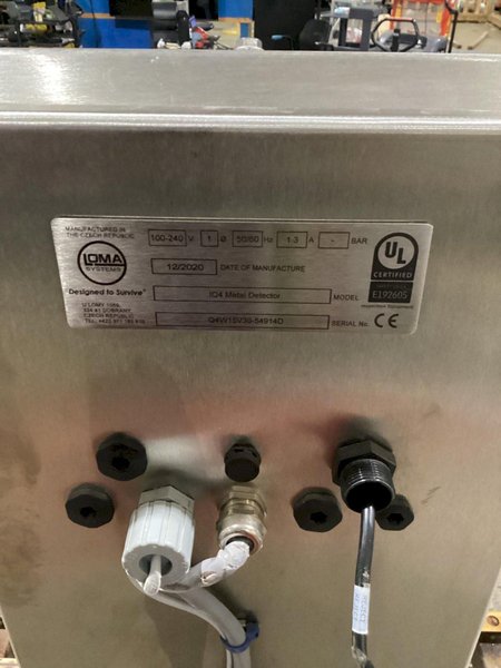 LOMA SYSTEMS IQ4 METAL DETECTOR CHECKWEIGHER COMBO SYSTEM USED