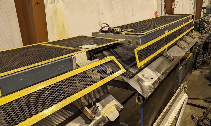 Tube Straightener and Cut-Off Machine, Komo Machine STOCK #3082