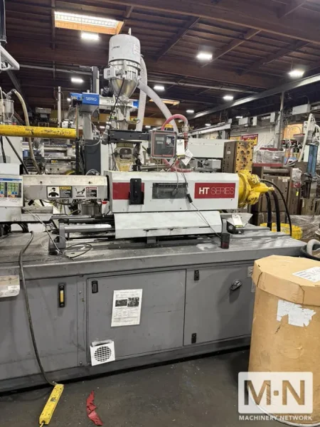 170 TON 10 OZ VAN DORN MODEL 170HT-10 INJECTION MOLDING MACHINE MFG 1998