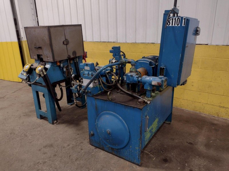 1&quot; TORRINGTON VAIL MODEL #322 2 DIE HYDRAULIC TUBE END FORMER: STOCK #16471