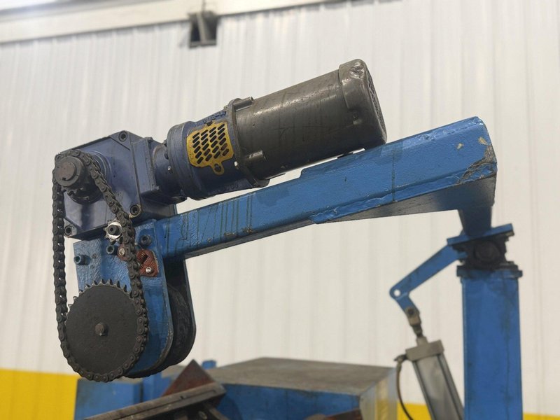 12,000 LB X 24" X .090" DALLAS COIL REEL UNCOILER &amp; FEEDER STRAIGHTENER FEED LINE : YOBRO #24605