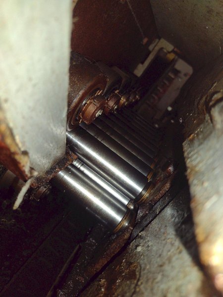 60" X .057" HERR-VOSS MODEL #66/1.156-19/9 4-HIGH BACKED UP PRECISION COIL LEVELER: YOBRO #25004