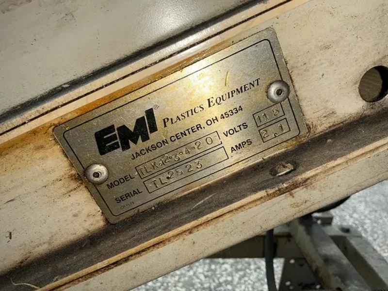 EMI CORP 10” CHIP CONVEYOR  -  TLK-12-3-4-20