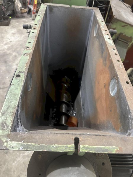 HERTWICH ENGINEERING MODEL #HE-300-30/A SWARF PUCK BRIQUETTER PRESS MACHINE: STOCK #23345