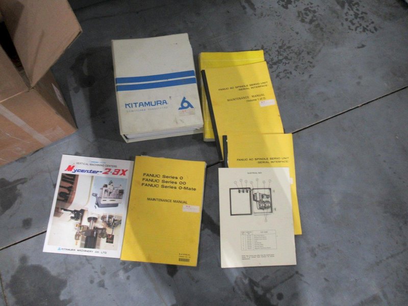 Kitamura Mycenter 3X CNC Vertical Machining Center, 29.9" x 17.9" x 18", CT40, 10K, 20 ATC, Chip Con, Fanuc O-M- Auction Item