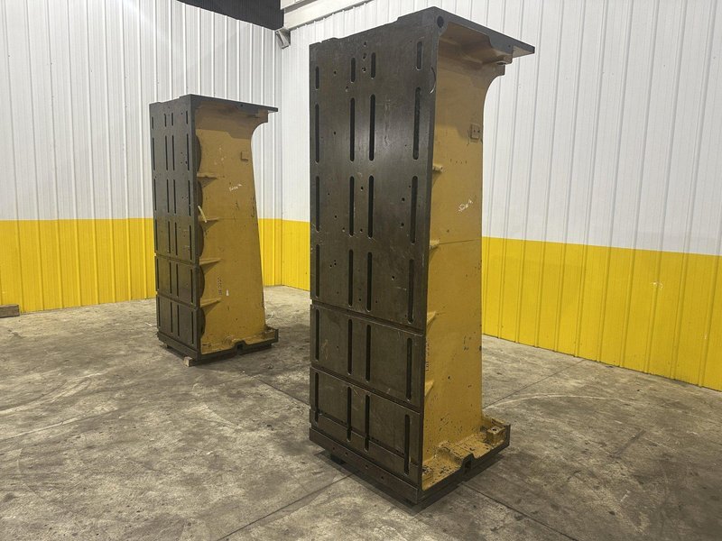 96" H X 36" W X 36" D PRECISION HIGH HEAVY DUTY SLOTTED ANGLE PLATE: STOCK #23016