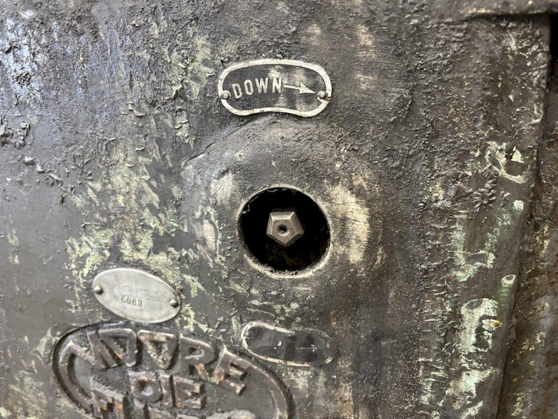 40" L X 24" W X 24" H MOORE POWERED DIE HANDLER INSPECTION FLIPPER: STOCK #22906