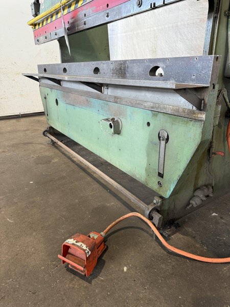 55 TON X 8&#039; WYSONG MODEL 55–6–1S MECHANICAL PRESS BRAKE. STOCK # 1001625